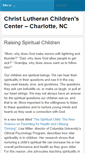 Mobile Screenshot of christlutheranchildrenscenter.org